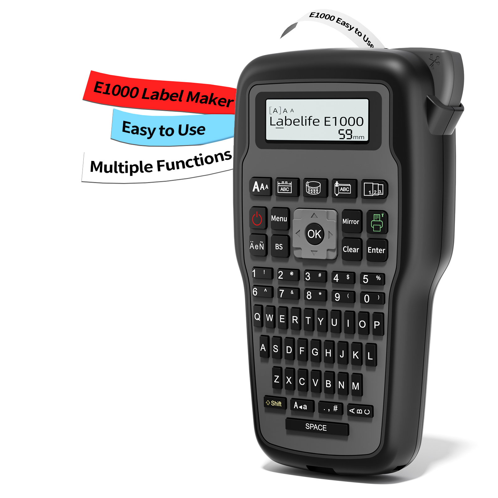 Label Maker - Промышленный принтер этикеток E1000 Pro с