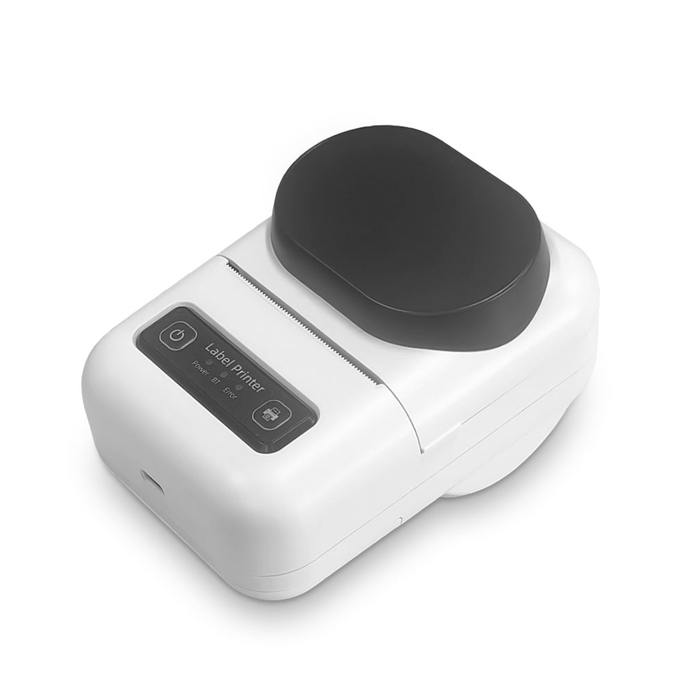 Barcode Printer - Портативный беспроводной термопринтер этикеток 58 мм,