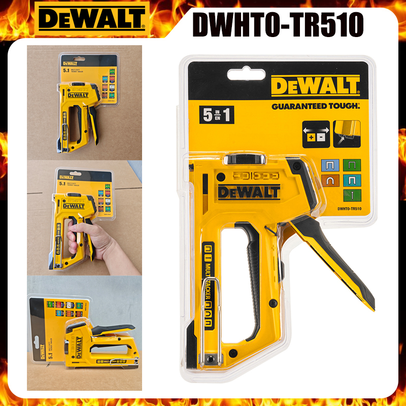 Stapler Heavy Duty - DeWALT DWHT0-TR510 Многофункциональный степлер-гвоздезабиватель 5-в-1 для