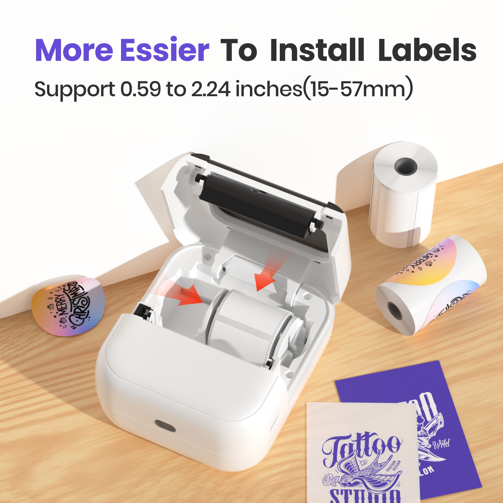 C50 Мини Беспроводной Принтер  – обзор и цена Commercial Book Printing Machines