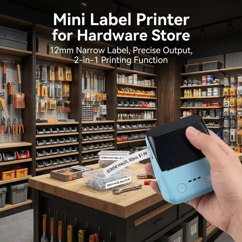 Миниатюрный 58-миллиметровый т – обзор и цена Barcode Printer